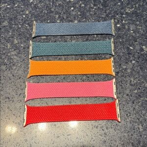 Bundle of 5 Genuine Apple Solo Loops